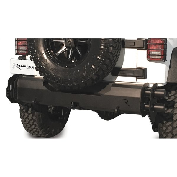 Rampage 17-17 WRANGLER UNLIMITED TRAILRAM BUMPER REAR 99610